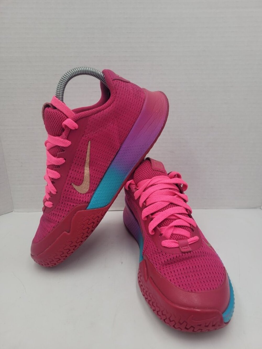 Nike Vapor Lite 2 HC Prm Firebarry/Red Bronze Size Women's 8 EU 39 [FB7065-600]